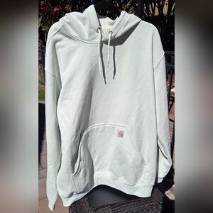 Men 2XL Carhartt Loose Fit Midweight Logo Sleeve Graphic Hoodie